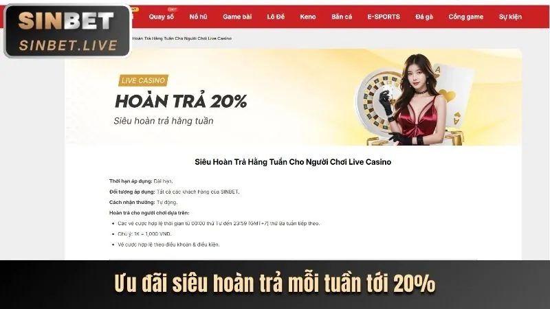Thưởng nạp hàng ngày banca90 xổ số